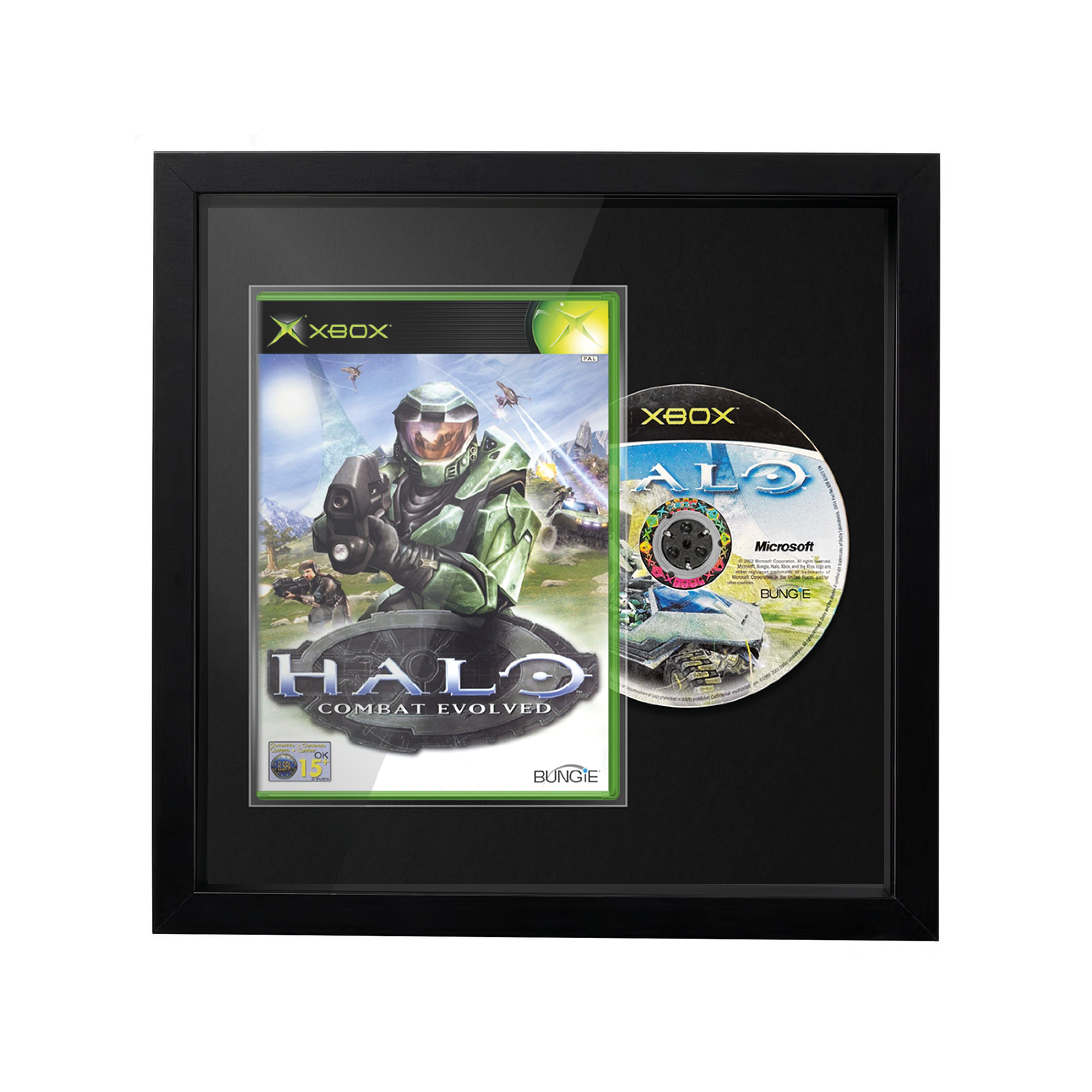 Halo: Combat Evolved (Xbox) Framed Game Display