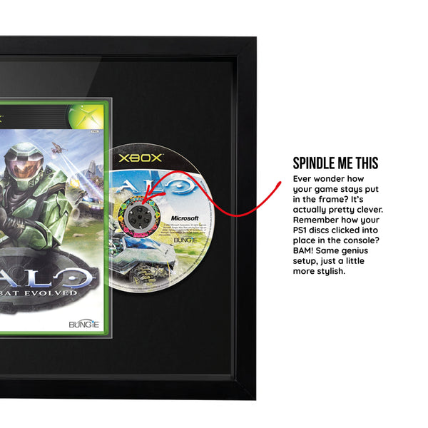 Halo: Combat Evolved (Xbox) Framed Game Display