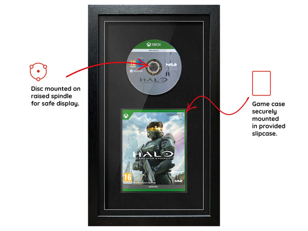 Halo Campaign Evolved (Xbox Series) Exhibition Range Framed Game