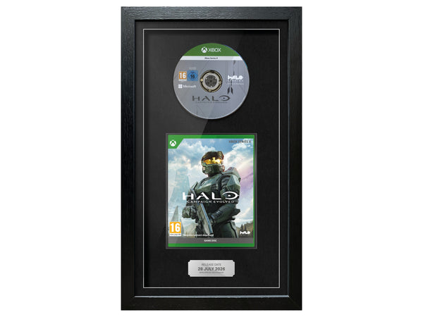 Halo Campaign Evolved (Xbox Series) Exhibition Range Framed Game