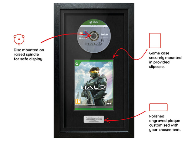 Halo Campaign Evolved (Xbox Series) Exhibition Range Framed Game