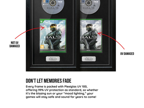 Halo Campaign Evolved (Xbox Series) Exhibition Range Framed Game