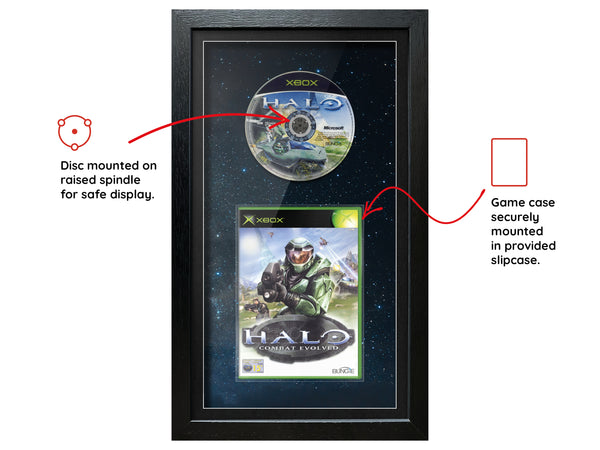 Halo: Combat Evolved (Xbox) Inspired By Exhibition Range Framed Game