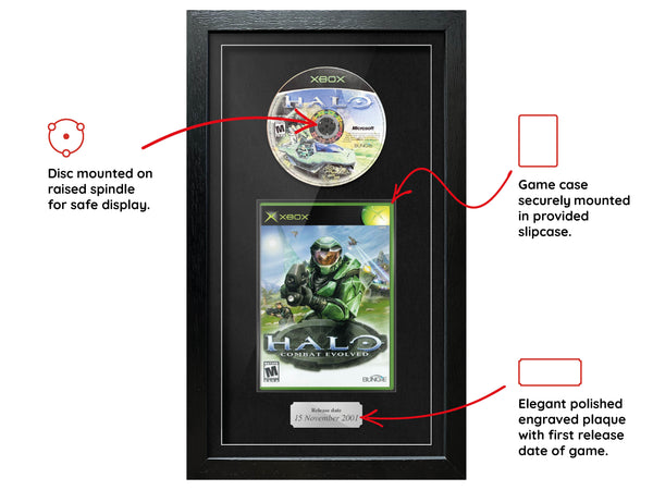Halo: Combat Evolved (Xbox) Exhibition Range Framed Game - U.S. Version