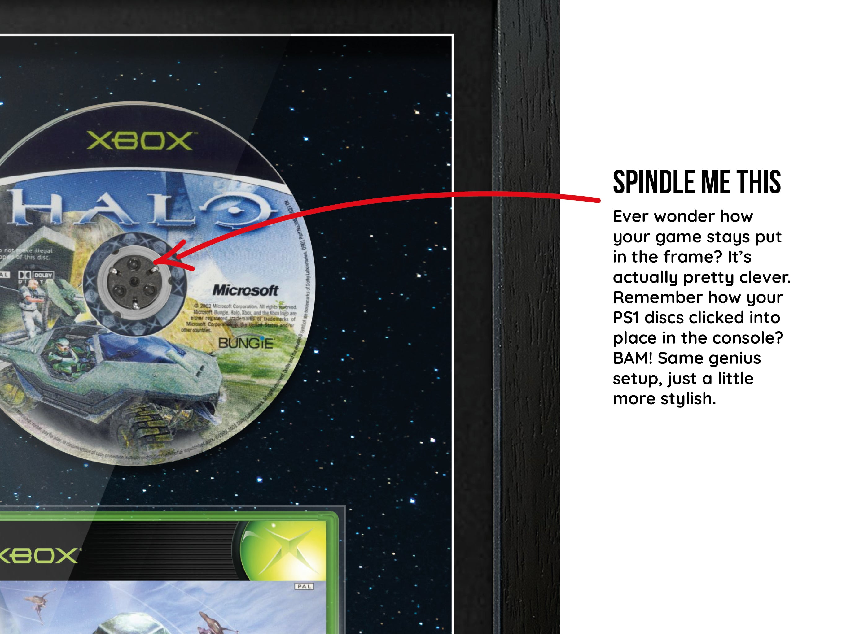 Halo: Combat Evolved (Xbox) Inspired By Exhibition Range Framed Game