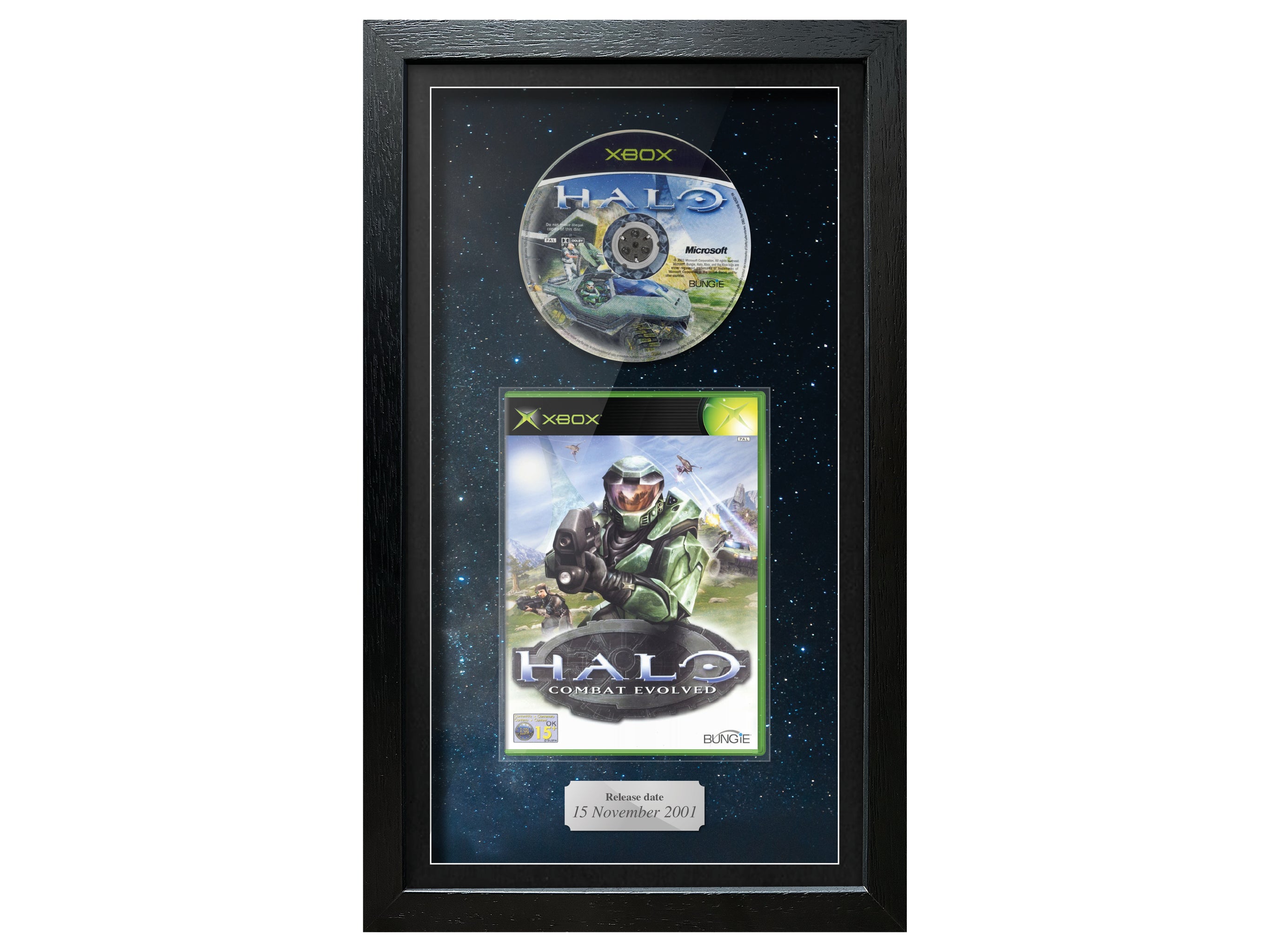 Halo: Combat Evolved (Xbox) Inspired By Exhibition Range Framed Game