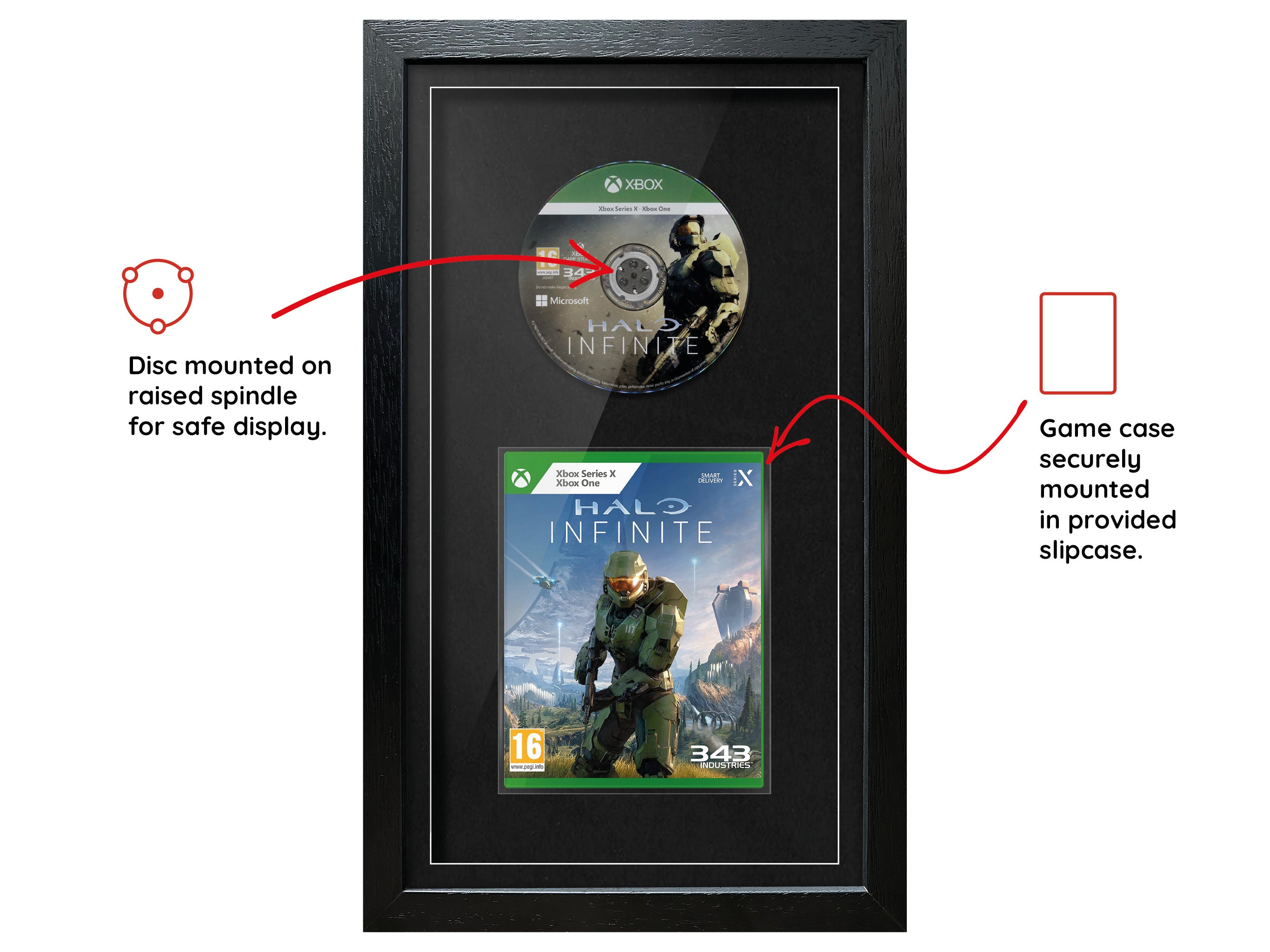 Halo Infinite (Xbox Series) Exhibition Range Framed Game