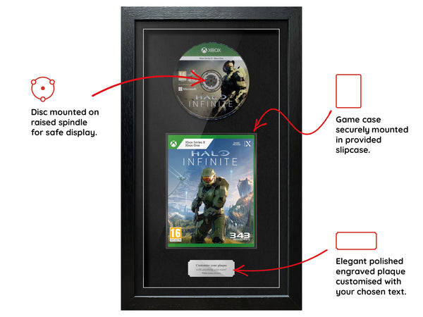 Halo Infinite (Xbox Series) Exhibition Range Framed Game