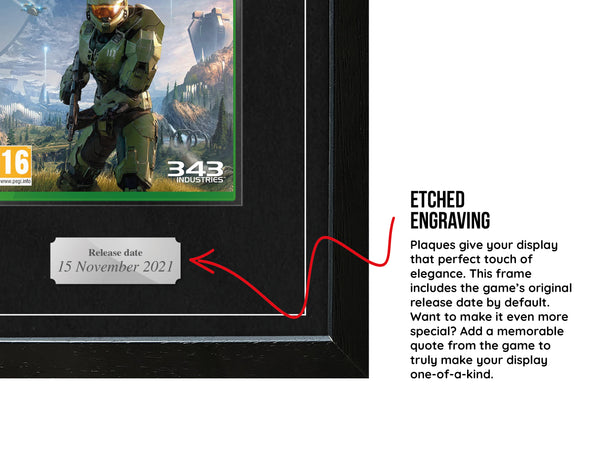 Halo Infinite (Xbox Series) Exhibition Range Framed Game
