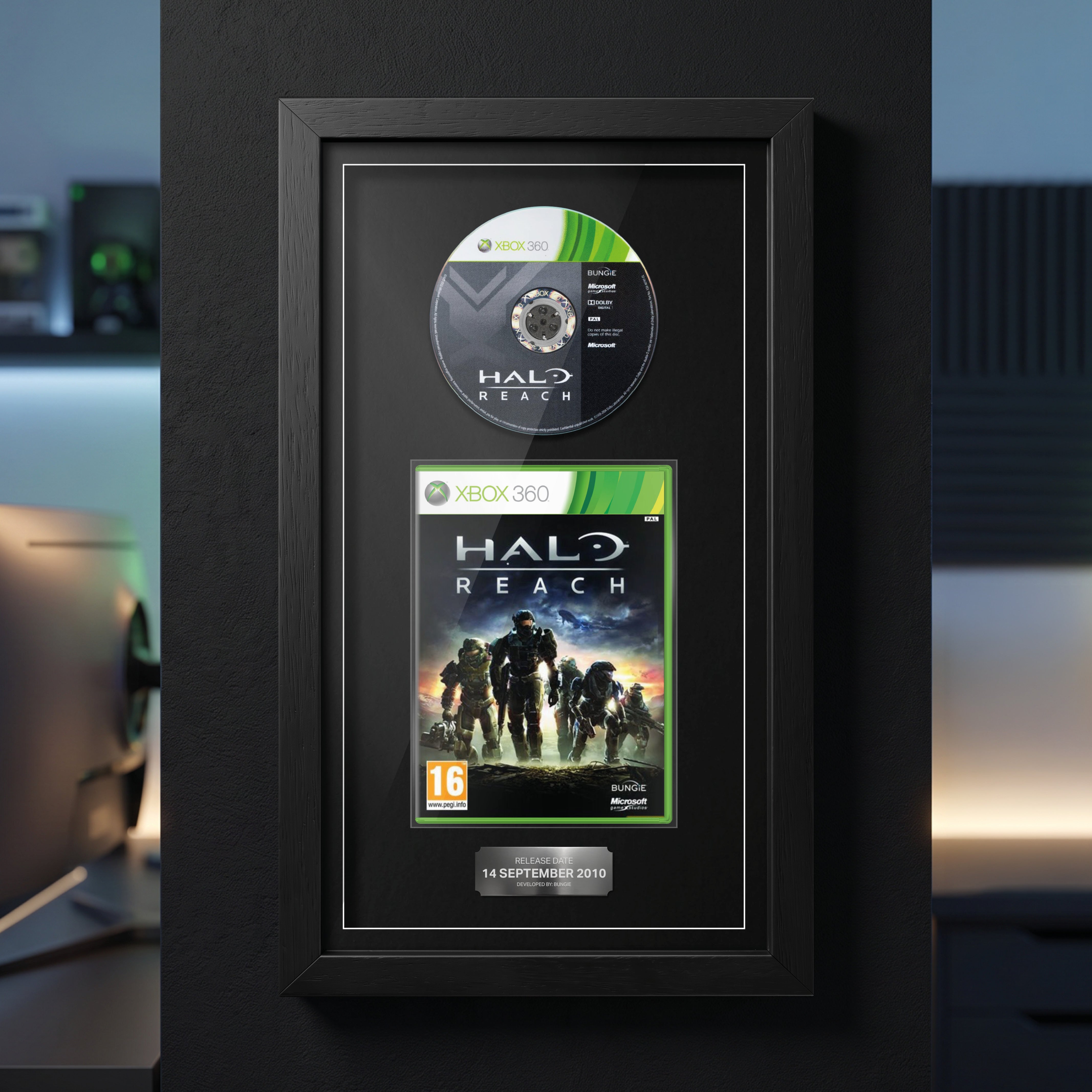 Halo: Reach (Xbox 360) Exhibition Range Framed Game