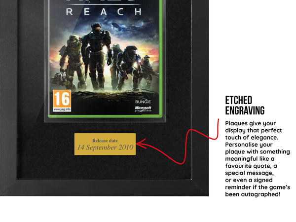 Halo Reach (Xbox 360) Framed Game