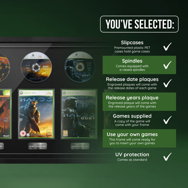 The Halo Bungie Series (Xbox) Penta Framed Games