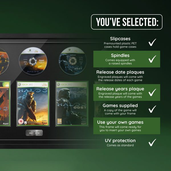 The Halo Bungie Series (Xbox) Penta Framed Games