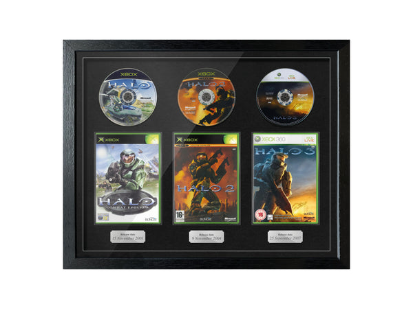 The Halo Trilogy (Xbox) Exhibition Range Framed Games