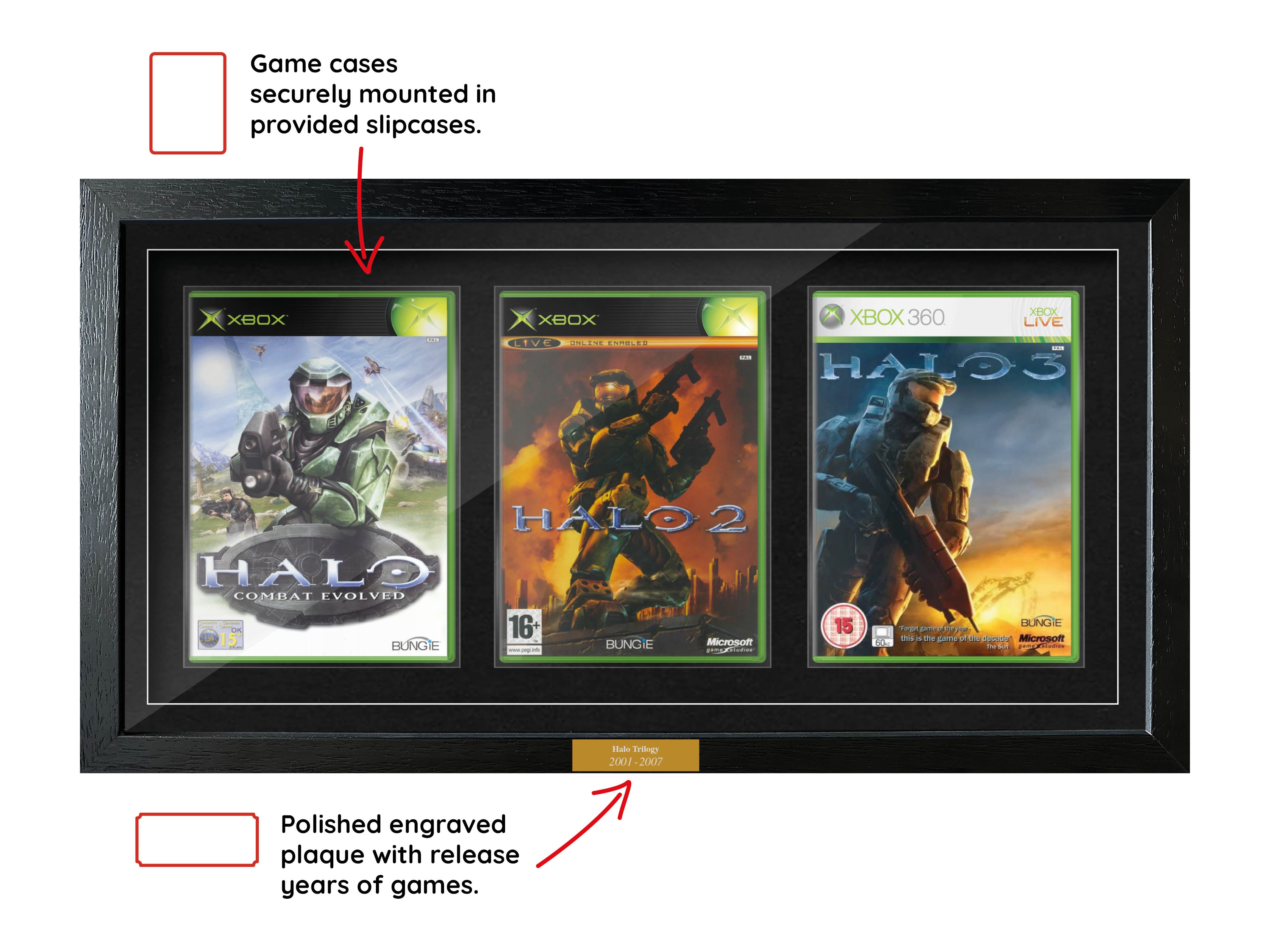 The Halo Trilogy (Xbox) Framed Games