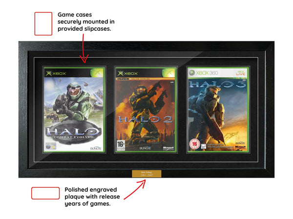 The Halo Trilogy (Xbox) Framed Games