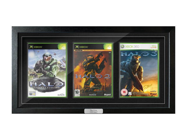 The Halo Trilogy (Xbox) Exhibition Range Framed Games