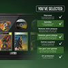 The Halo Trilogy + Reach (Xbox) Quad Range Framed Games