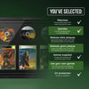 The Halo Trilogy + Reach (Xbox) Quad Range Framed Games