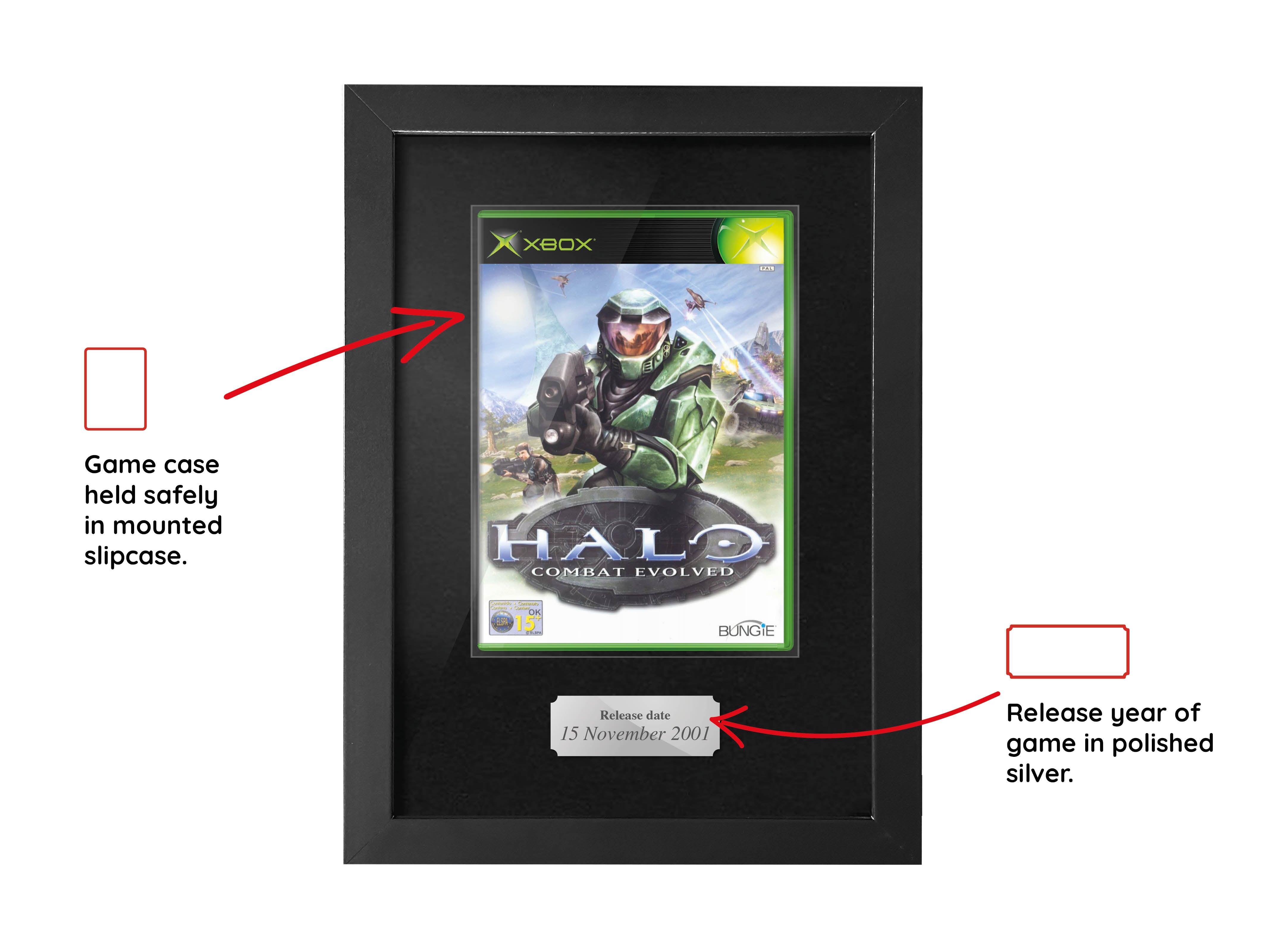 Halo: Combat Evolved (Xbox OG) Framed Game
