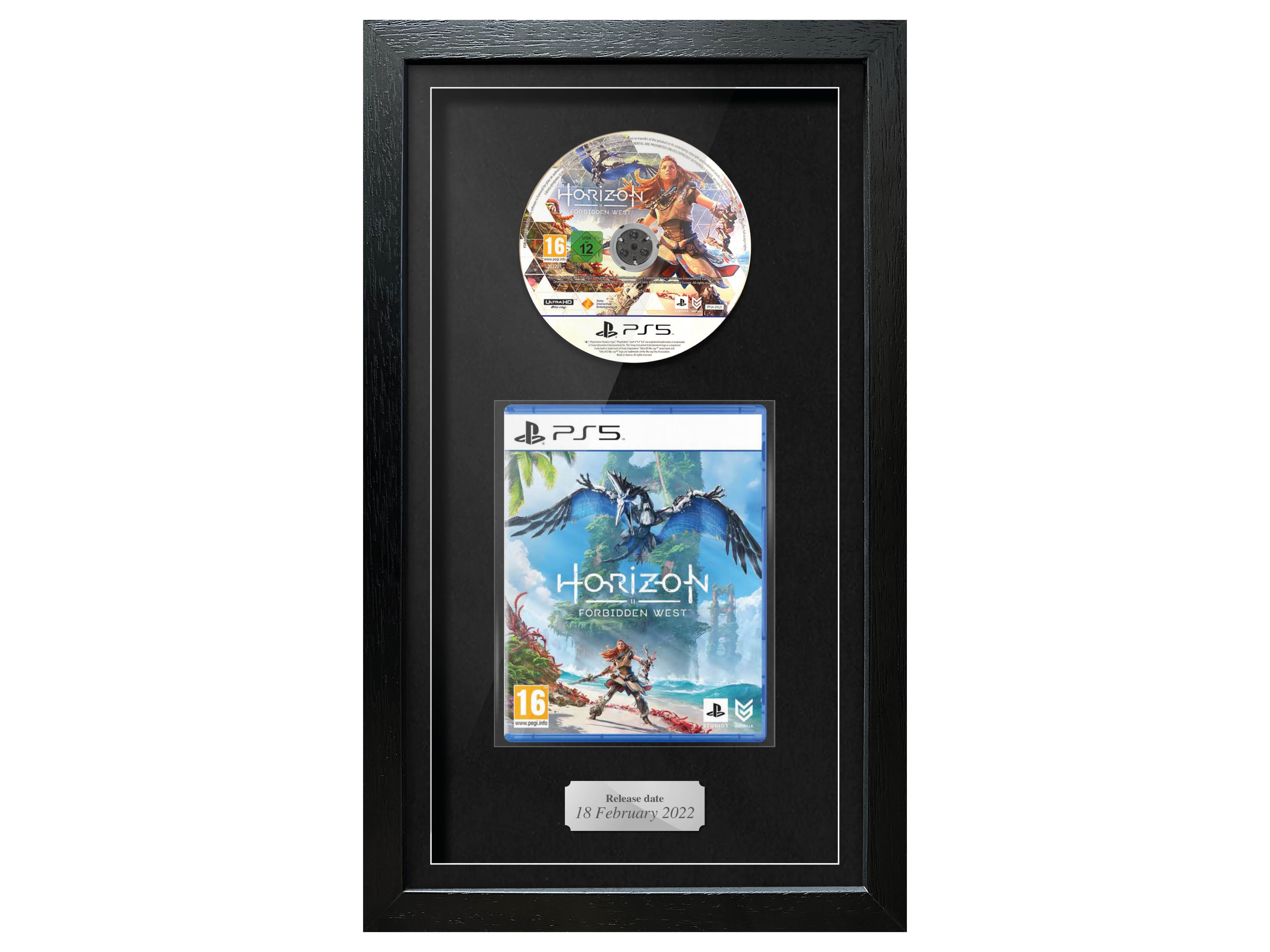 Horizon: Forbidden West (PS5) Exhibition Range Framed Game - Frame-A-Game