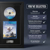 Horizon Zero Dawn Complete Edition PS4 frame with game supplied and release date plaque, shown with what is included