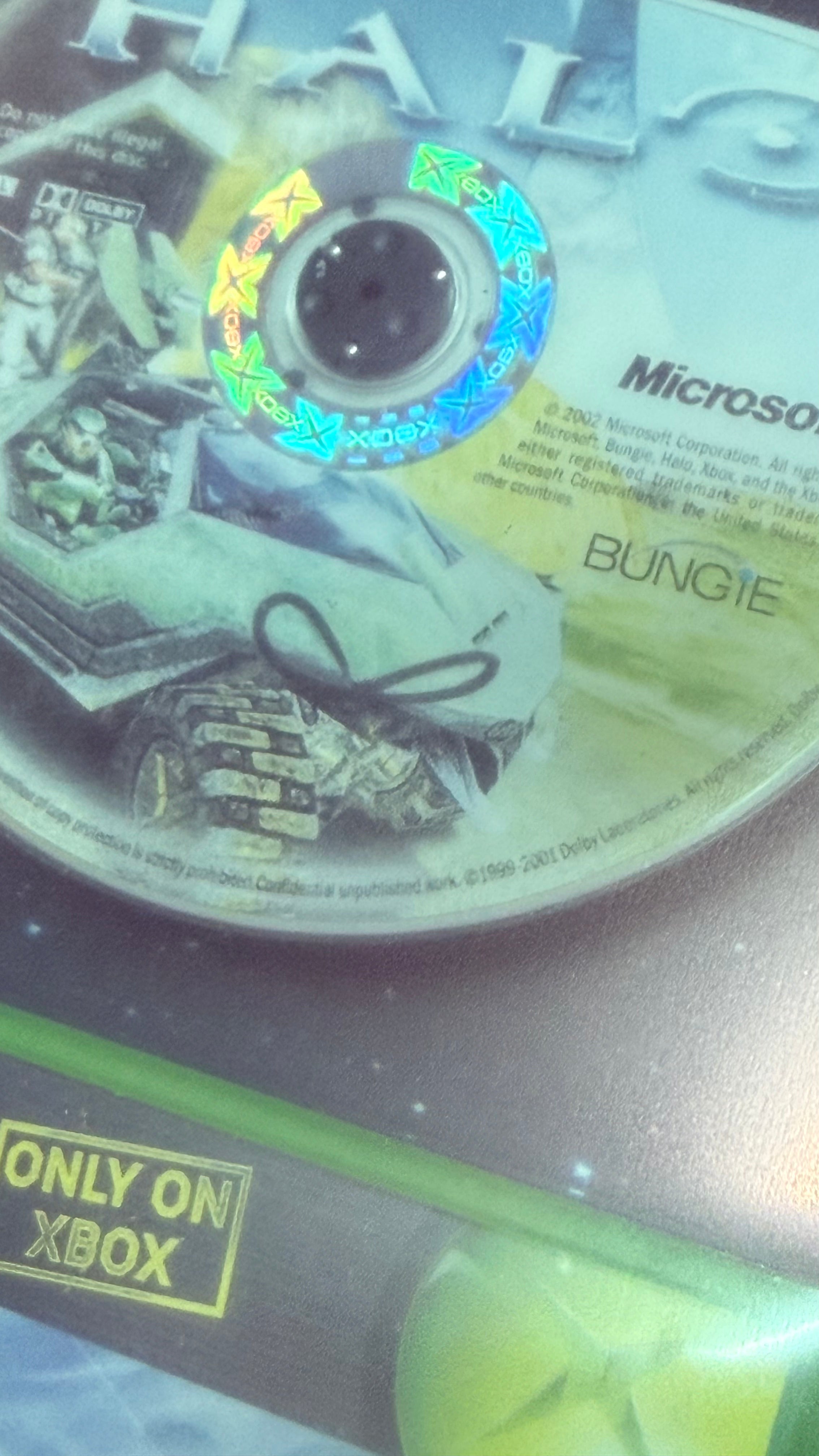 Halo: Combat Evolved (Xbox) [MINOR DAMAGE TO PRINT] Inspired By Exhibition Range Framed Game