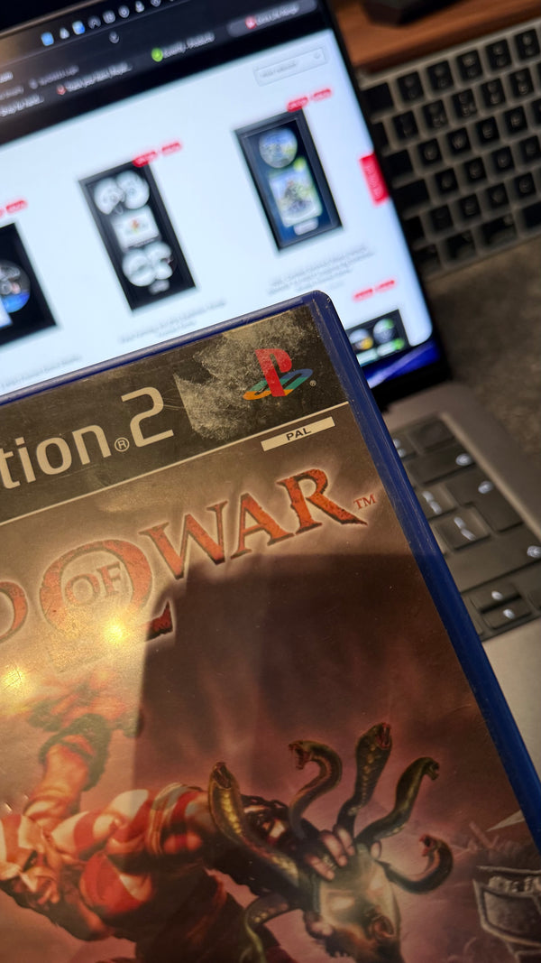 God of War (PS2) Framed Game Display