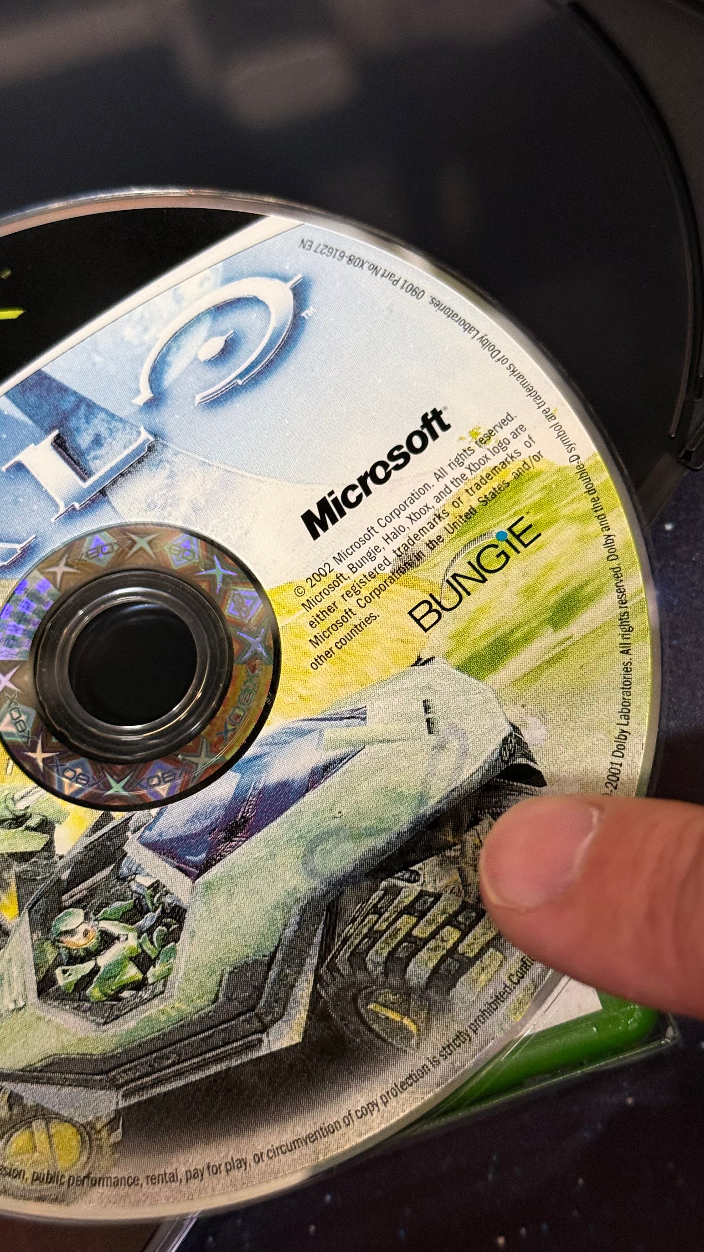 Halo: Combat Evolved (Xbox) [MINOR DAMAGE TO PRINT] Inspired By Exhibition Range Framed Game
