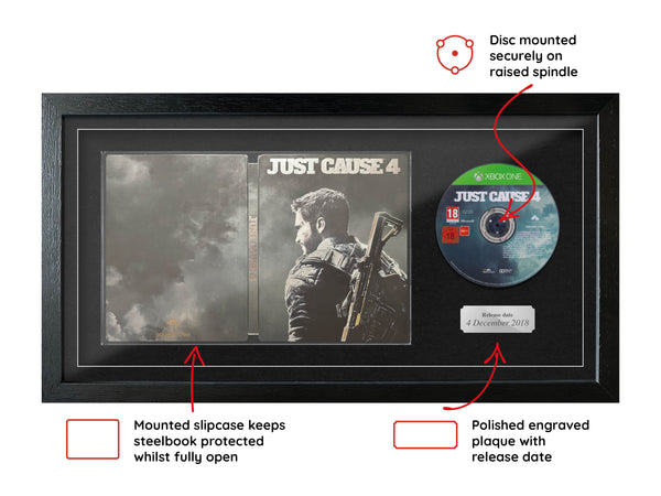Just Cause 4 (Xbox One) Steelbook Art Range Framed Game