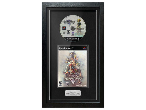 Kingdom Hearts 2 NTSC Version (PS2) Exhibition Range Framed Game