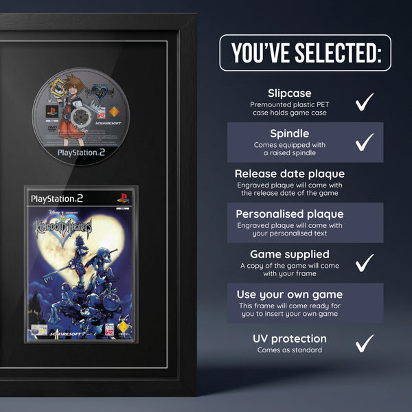 Kingdom Hearts (PS2) Exhibition Range Framed Game