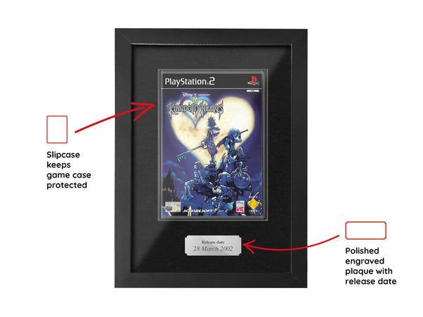 Kingdom Hearts (PS2) Display Case Range Framed Game