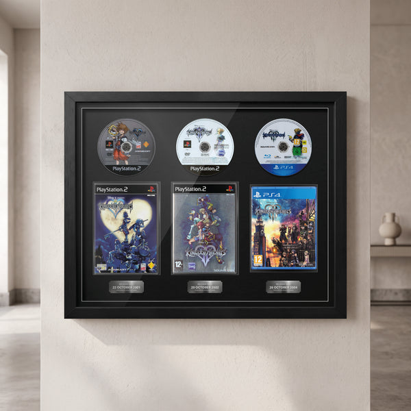 The Kingdom Hearts Trilogy (PS2/PS4) Trio Framed Games