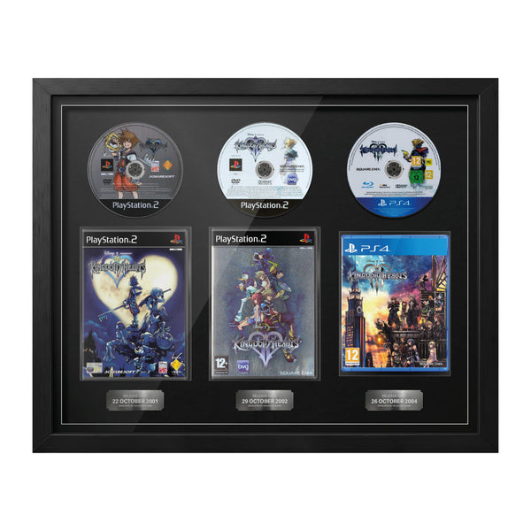 The Kingdom Hearts Trilogy (PS2/PS4) Trio Framed Games