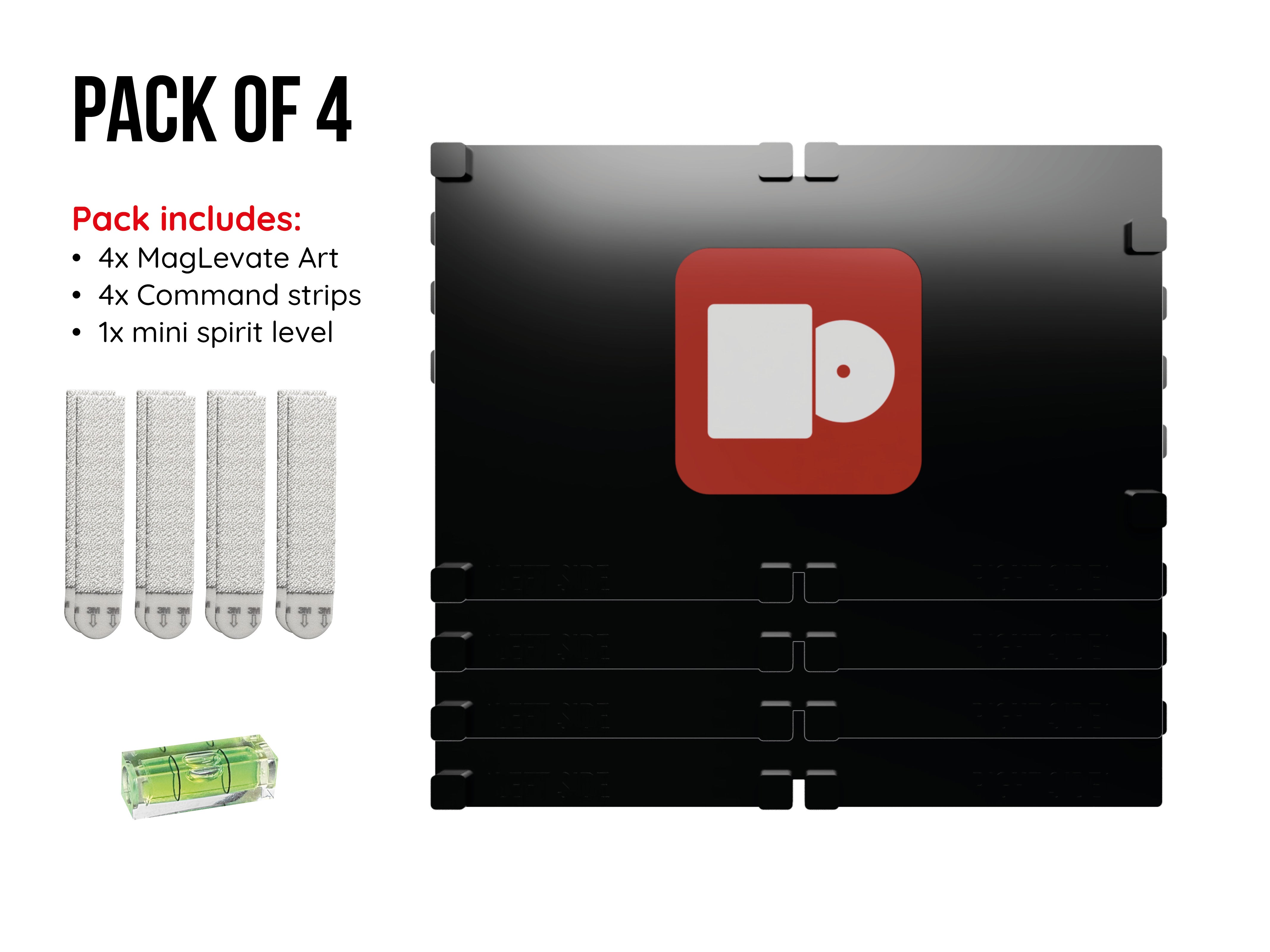 MagLevate® Art - Open Steelbook Wall Mount