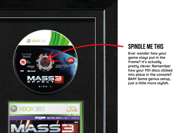 The Mass Effect Trilogy (Xbox 360) Exhibition Range Framed Games