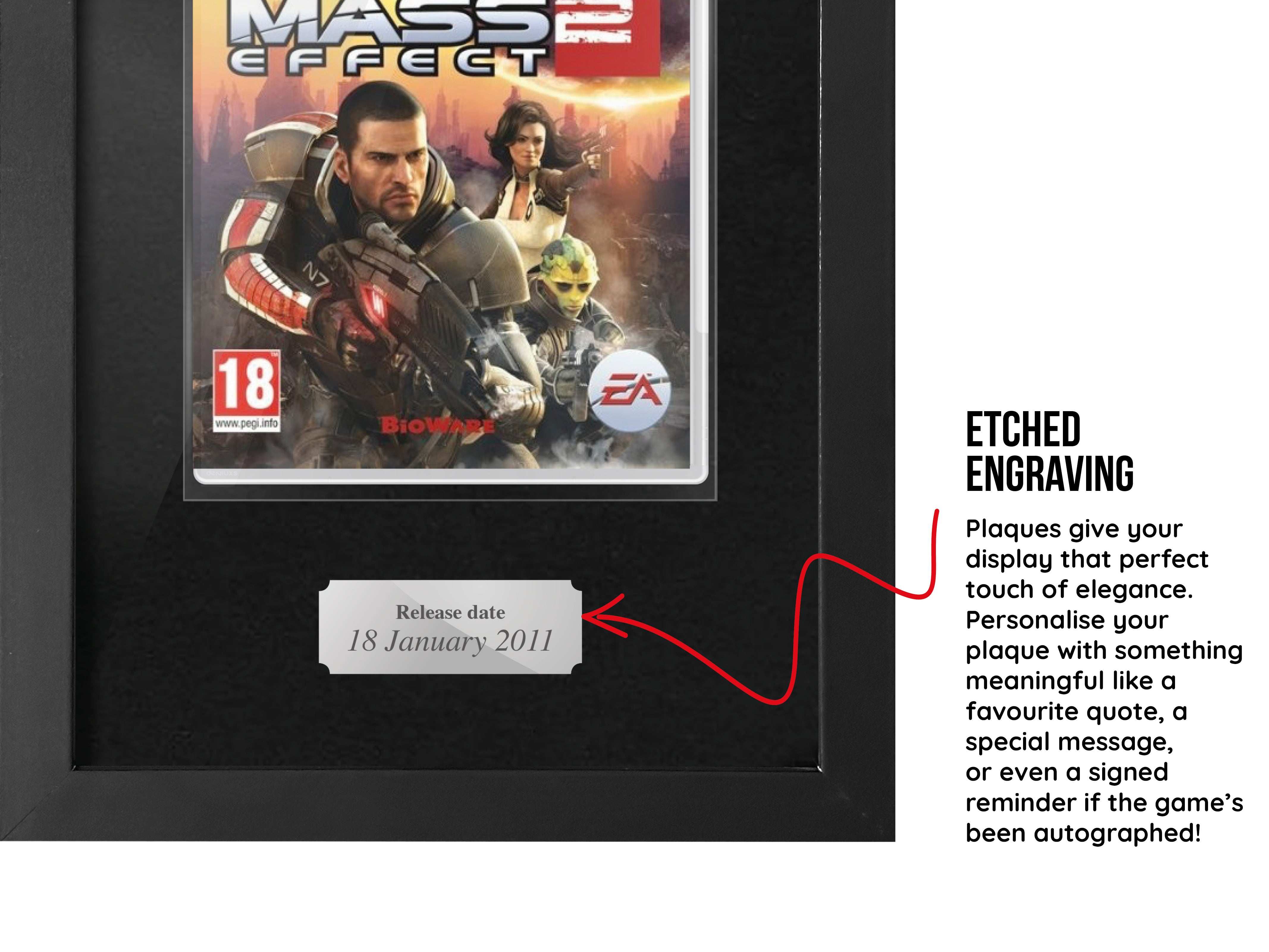 Mass Effect 2 (PS3) Framed Game