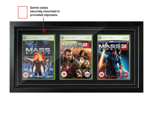 The Mass Effect Trilogy (Xbox 360) Exhibition Range Framed Games