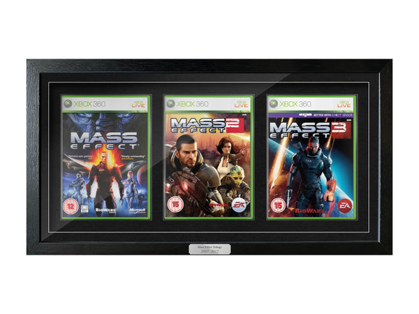 The Mass Effect Trilogy (Xbox 360) Exhibition Range Framed Games