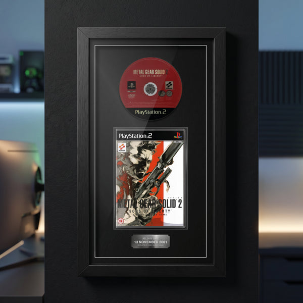 Metal Gear Solid 2: Sons of Liberty (PS2) Exhibition Range Framed Game