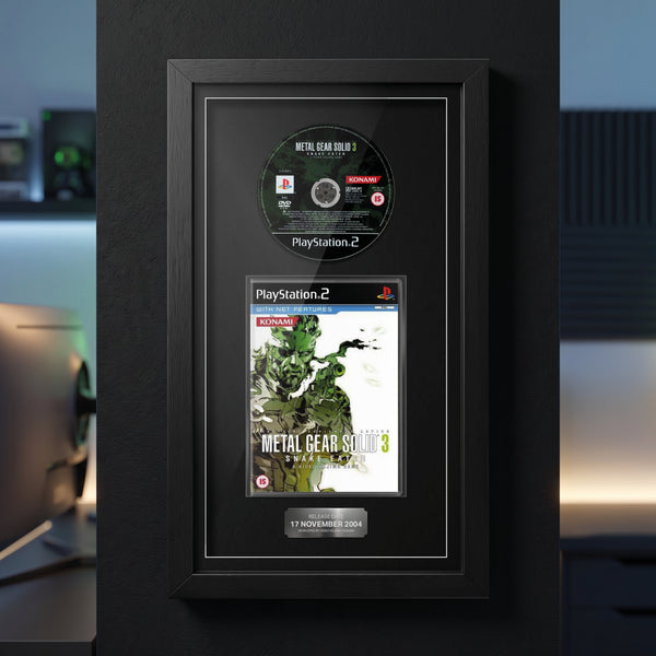 Metal Gear Solid 3: Snake Eater (PS2) Exhibition Range Framed Game