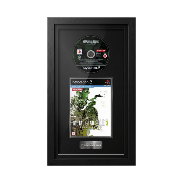 Metal Gear Solid 3: Snake Eater (PS2) Exhibition Range Framed Game