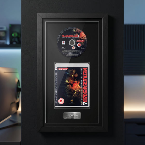 Metal Gear Solid 4: Guns of the Patriots (PS3) Exhibition Range Framed Game