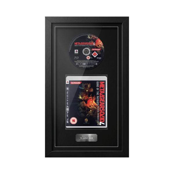 Metal Gear Solid 4: Guns of the Patriots (PS3) Exhibition Range Framed Game