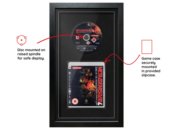 Metal Gear Solid 4: Guns of the Patriots (PS3) Exhibition Range Framed Game