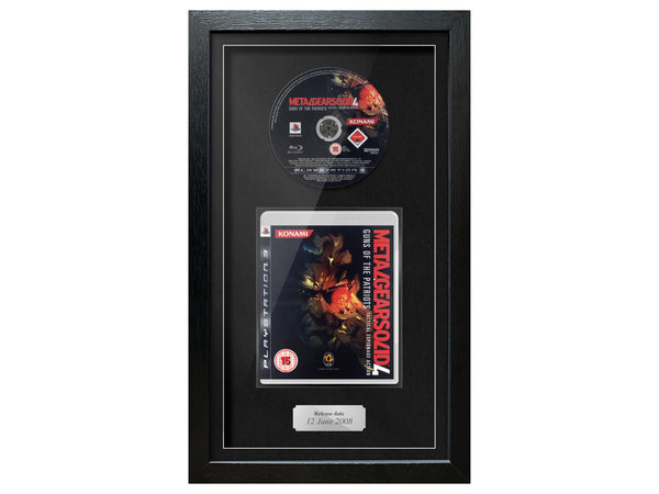 metal gear solid guns of the patriots ps3 Metal Gear Solid 4: Guns of the Patriots (PS3) Exhibition Range Framed