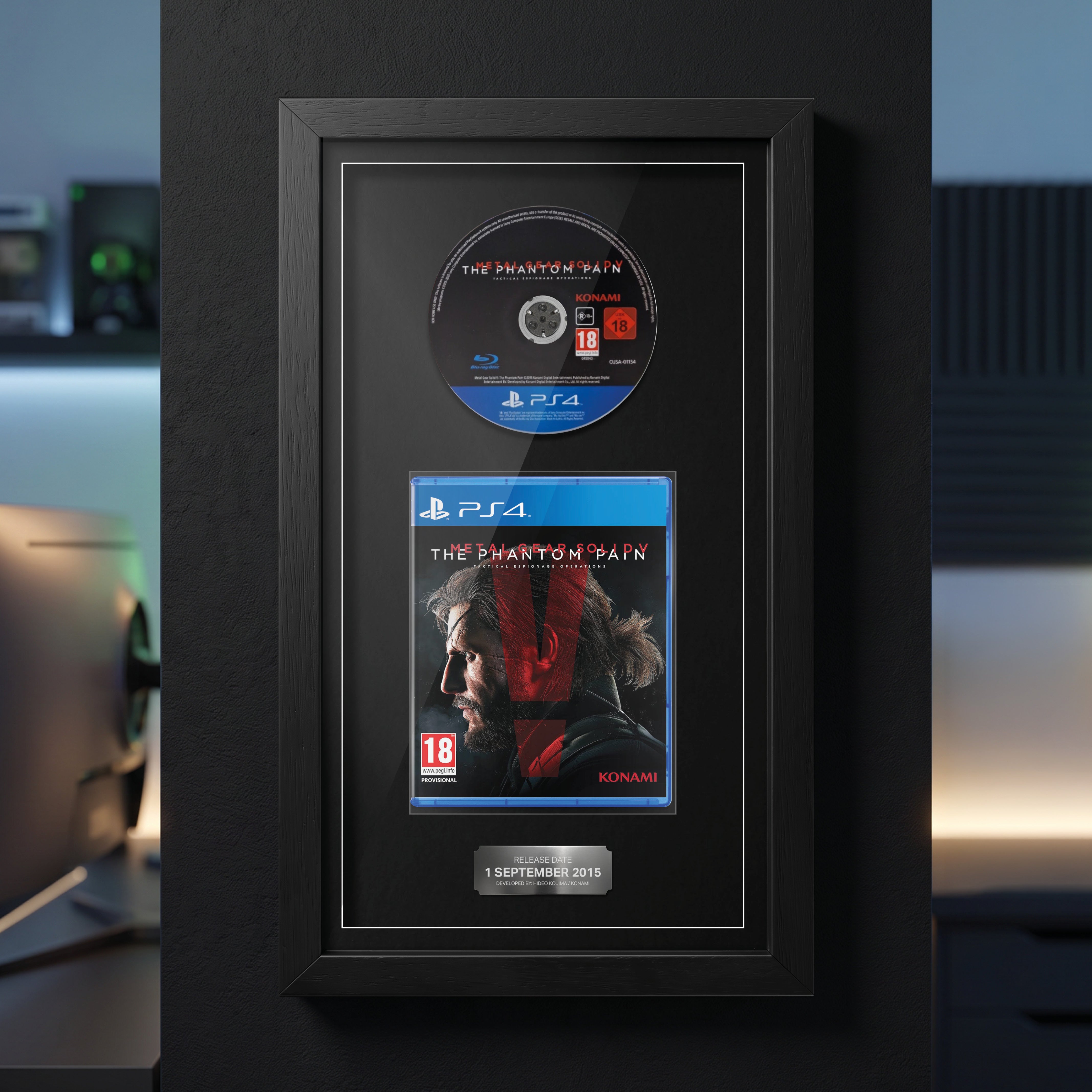 Metal Gear Solid V: The Phantom Pain (PS4) Exhibition Range Framed Game