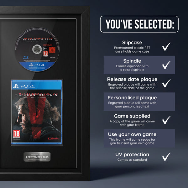 Metal Gear Solid V: The Phantom Pain (PS4) Exhibition Range Framed Game