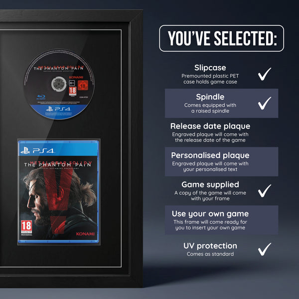 Metal Gear Solid V: The Phantom Pain (PS4) Exhibition Range Framed Game